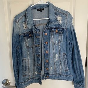 STS blues distressed jean jacket